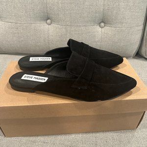 New w Box Steve Madden Suede Loafers NWT